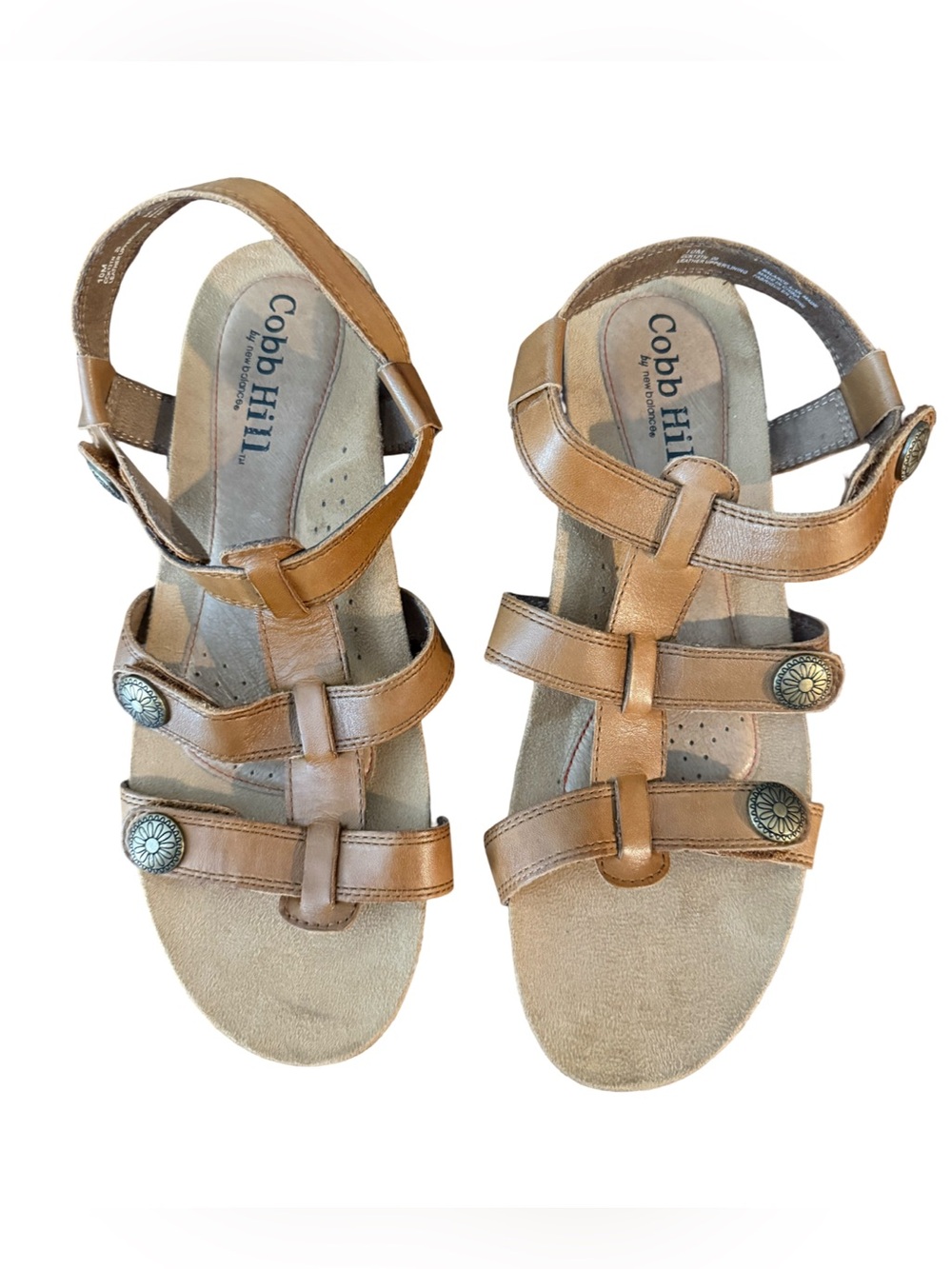 Cobb Hill by New Balance Women's Honey Brown Sandal Size 10